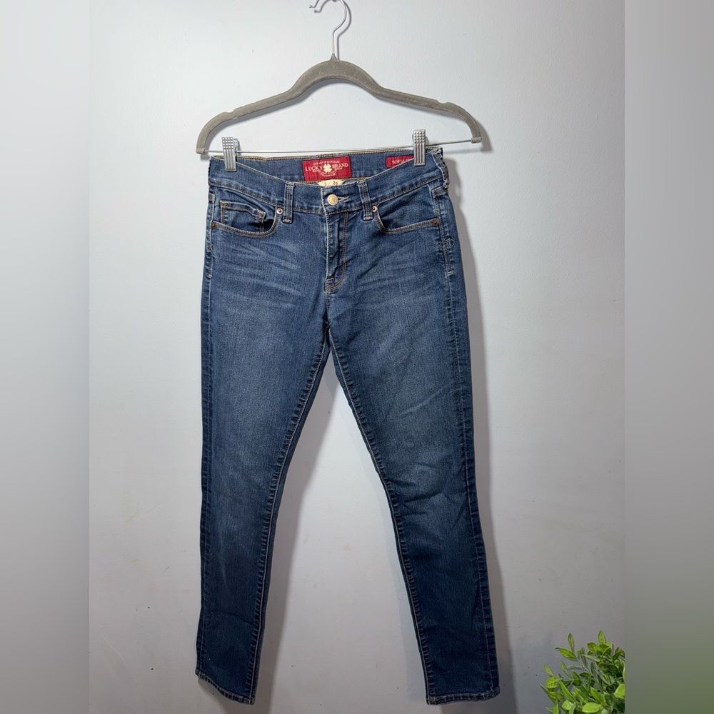 Lucky Brand Women’s Blue Sofia Skinny Jeans Size 26 EUC